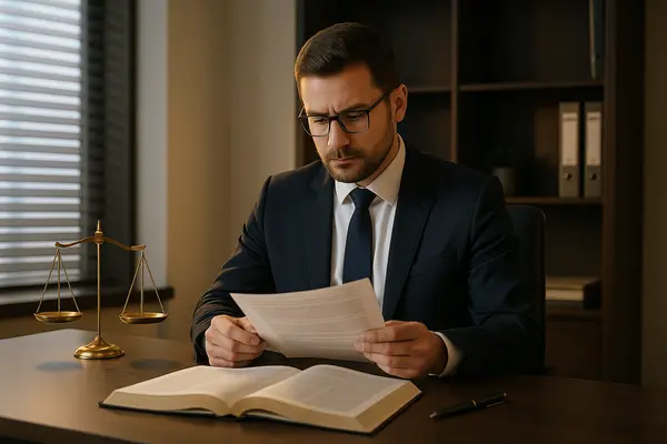 a lawyer reviewing a legal document from Houston Lemon Law Lawyer A in Houston, TX - How to start a lemon claim