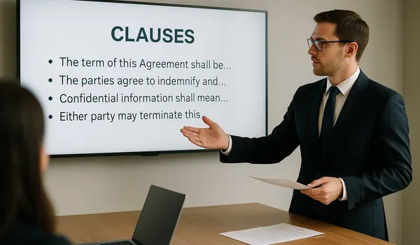 a lawyer using a tv screen to give a presentation from Houston Lemon Law Lawyer A in The Woodlands, TX - The Woodlands TX